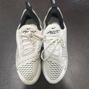 Nike White and Black Air Sneakers